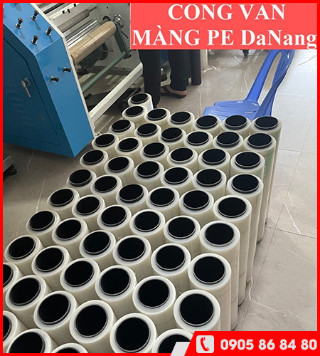 Màng PE Quấn Hàng Lõi Nhựa