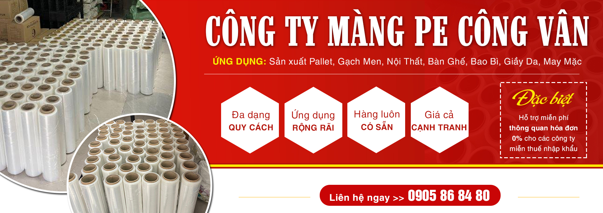 CÔNG TY TNHH MÀNG PE CÔNG VÂN